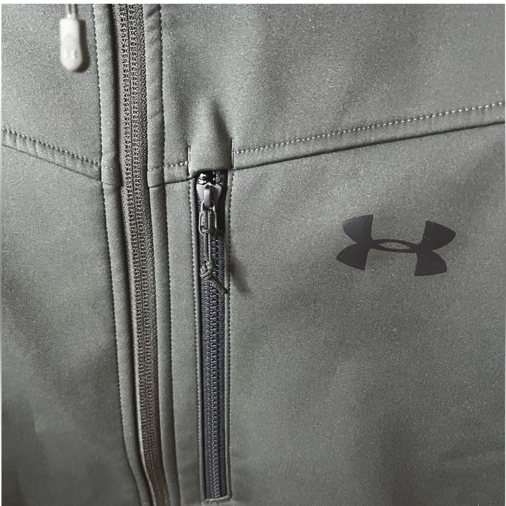 Under Armour ColdGear Infrared Shield Jacket (XXL). Baroque Green (310) - Picture 2 of 16